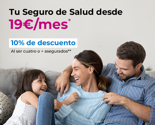 Tu Seguro de Salud desde 19,95€/mes
