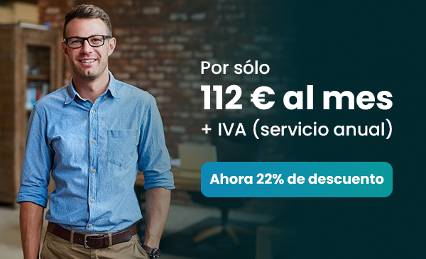 Por sólo 112 € al mes